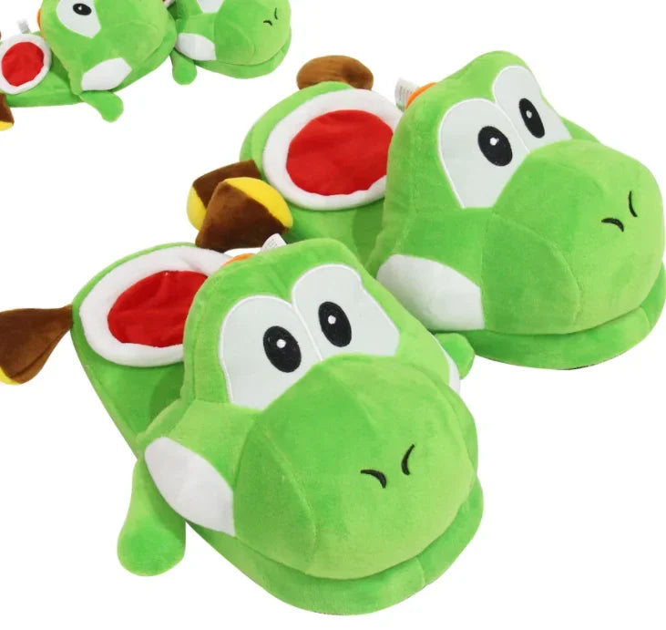 Cute Animal Plush Slippers - Warm Winter House Shoes