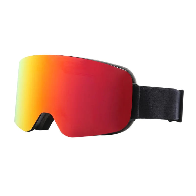 Anti-Fog Snow Goggles – UV400 Mirrored Ski Goggles