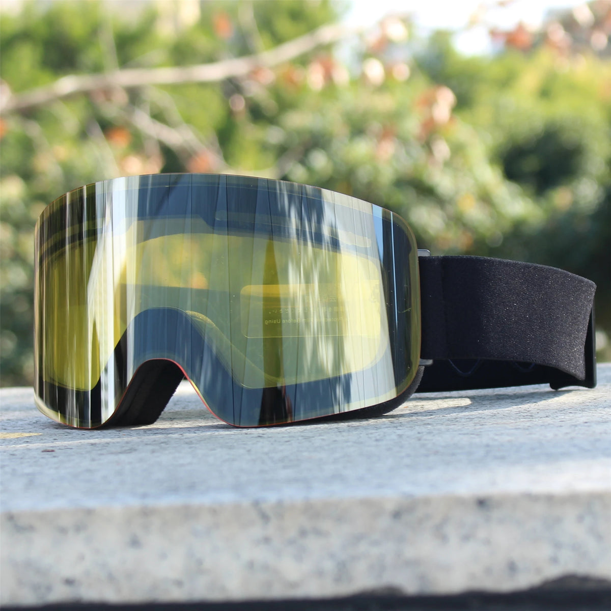 Anti-Fog Snow Goggles – UV400 Mirrored Ski Goggles