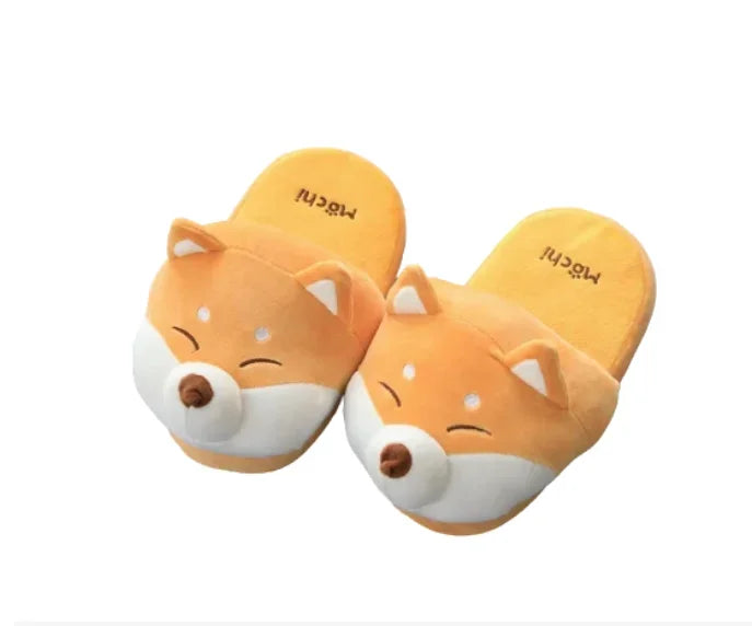 Cute Animal Plush Slippers - Warm Winter House Shoes