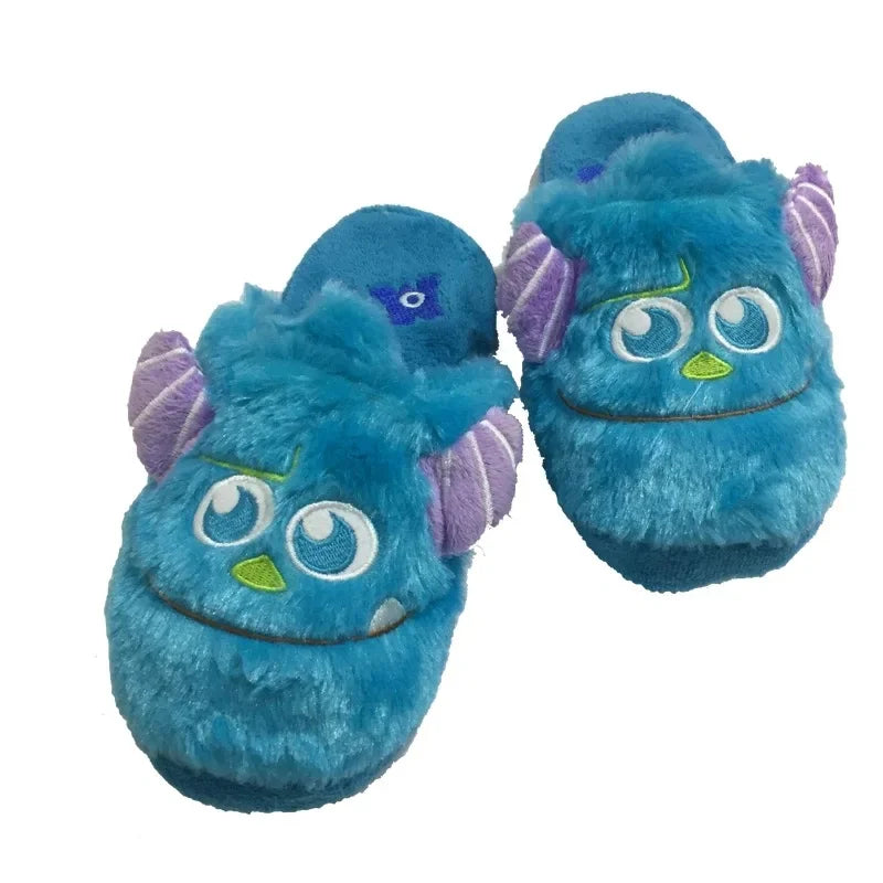 Cute Animal Plush Slippers - Warm Winter House Shoes