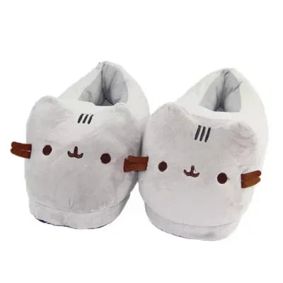 Cute Animal Plush Slippers - Warm Winter House Shoes