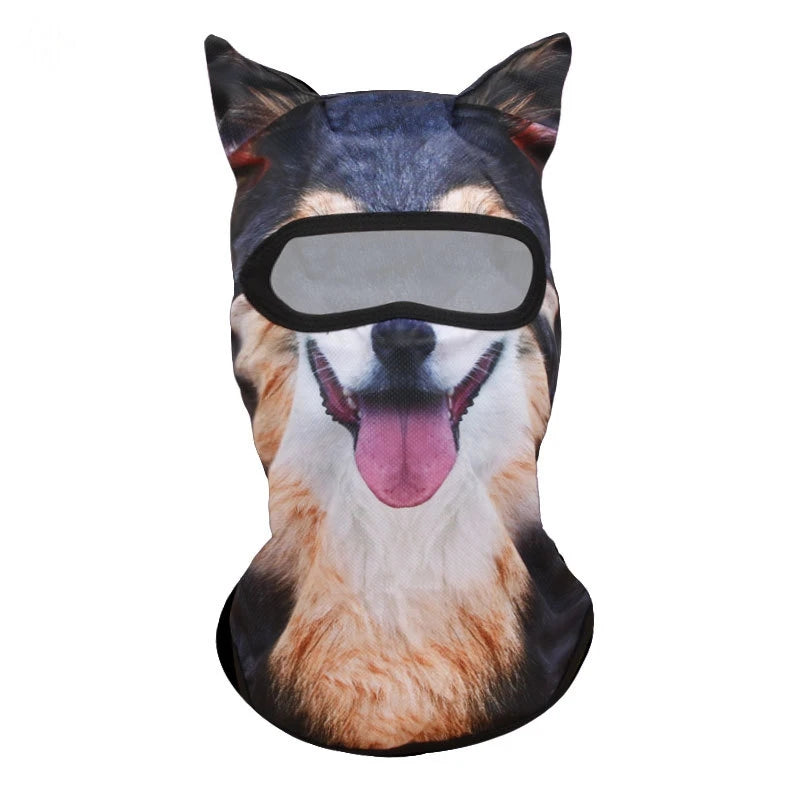Cute Cat Balaclava Face Mask – 3D Animal Ski & Motorcycle Mask