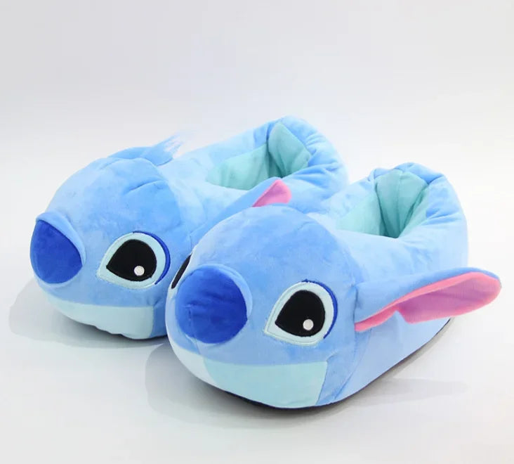 Cute Animal Plush Slippers - Warm Winter House Shoes