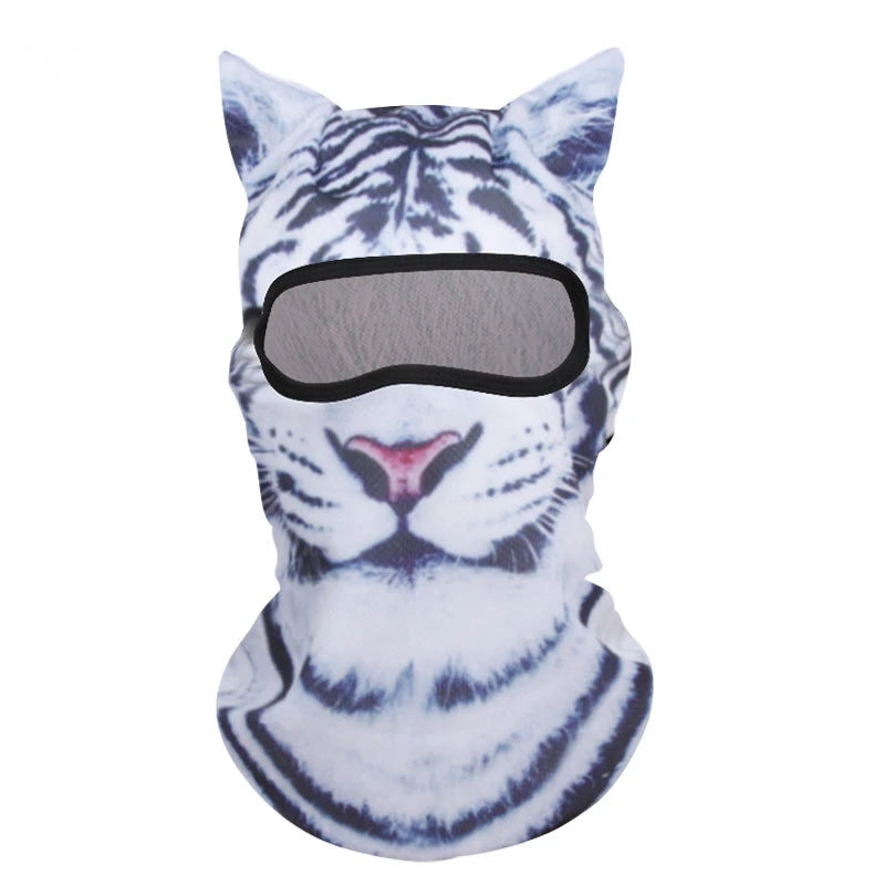 Cute Cat Balaclava Face Mask – 3D Animal Ski & Motorcycle Mask