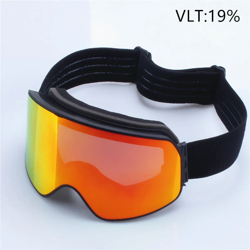 Anti-Fog Snow Goggles – UV400 Mirrored Ski Goggles