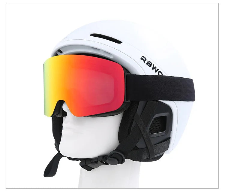 Anti-Fog Snow Goggles – UV400 Mirrored Ski Goggles