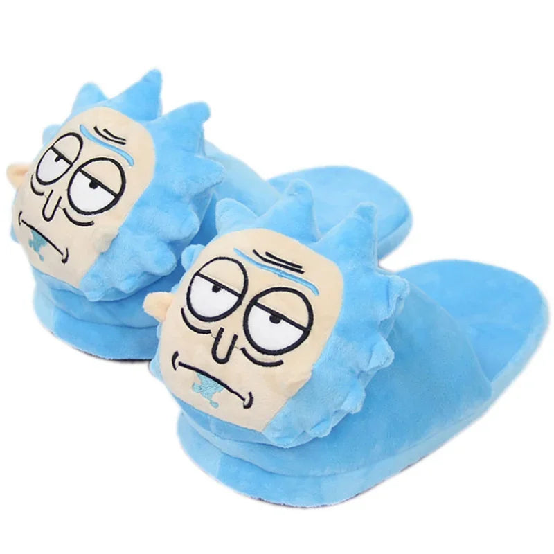 Cute Animal Plush Slippers - Warm Winter House Shoes