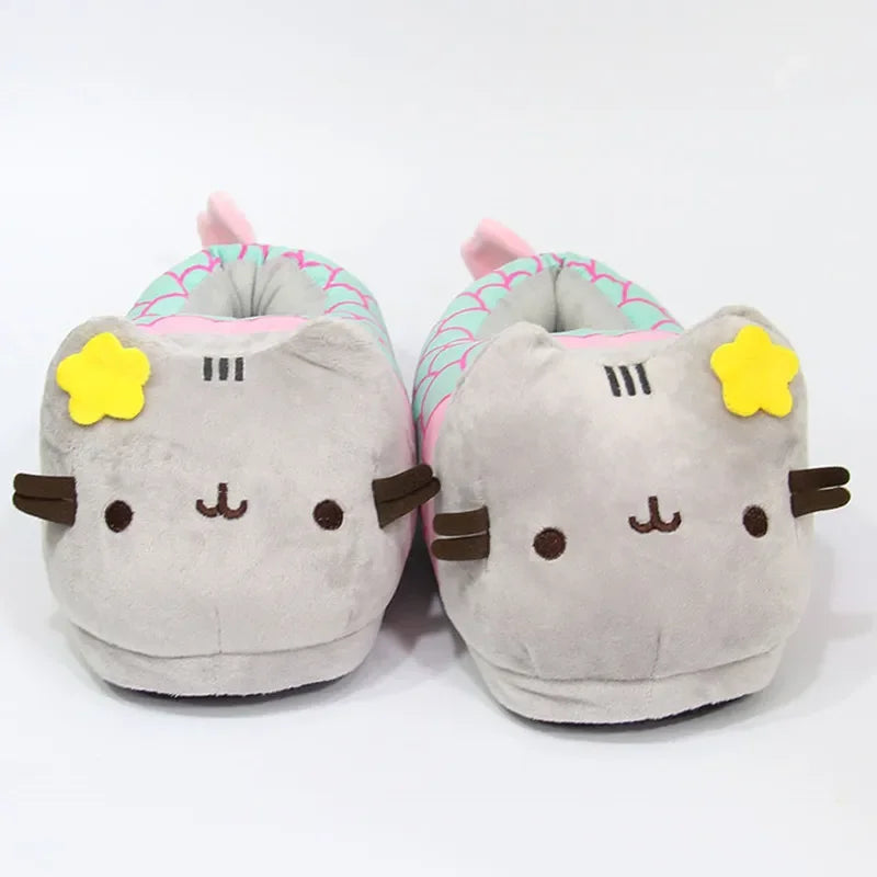 Cute Animal Plush Slippers - Warm Winter House Shoes