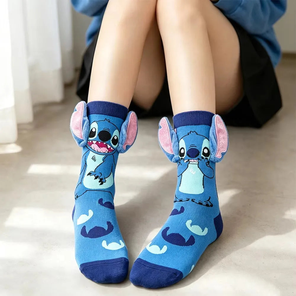 Funny Stitch Socks - Soft Breathable Cotton