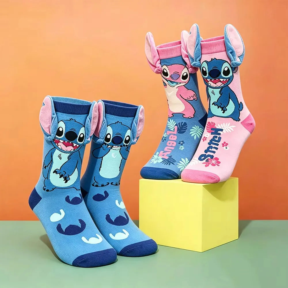 Funny Stitch Socks - Soft Breathable Cotton