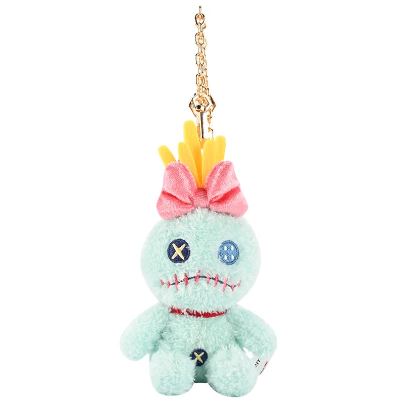 Mini Stitch Plush Keychain - Cute Bag Charm
