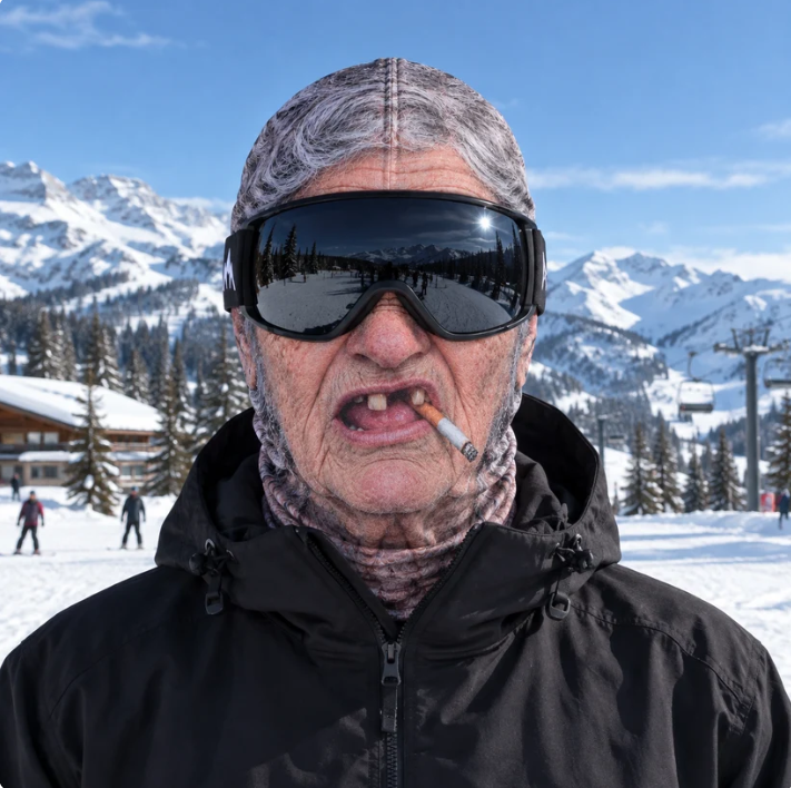 Funny Face Balaclava Ski Mask