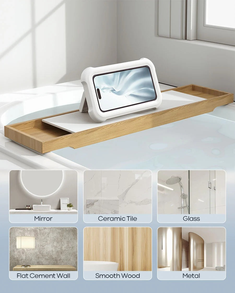 Enjoy Music & Videos in the Shower — Waterproof Phone Holder for Total Peace of MindEnjoy Music & Videos in the Shower — Waterproof Phone Holder for Total Peace of Mind